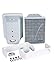 Kicker KB6000 2-Way Full Range Indoor Outdoor Marine Speakers (Pair) | Weatherproof Patio, Sunroom, Garage, Poolside, In-Home | 6.5 inch woofer, 2x5 inch horn tweeter | Quick Mounting System | White