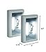 Super Bright Switch: Wireless Peel and Stick LED Lights - Tap Light, Touch, Night, Utility, Battery Operated, Under Cabinet, Shed, Kitchen, Garage, Basement 2Count -Pack of 2