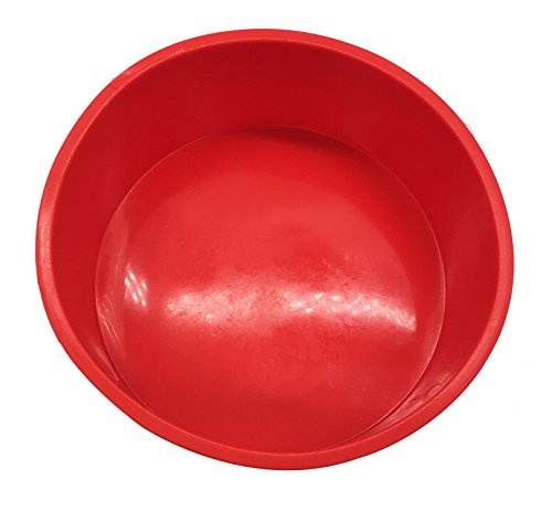 Baking Silicone 6.7-Inch Round Cake Pan Baking Mold, BPA Free, Non-Stick European-Grade Silicone, 6.7 x 2.16-Inches - Thumbnail 2