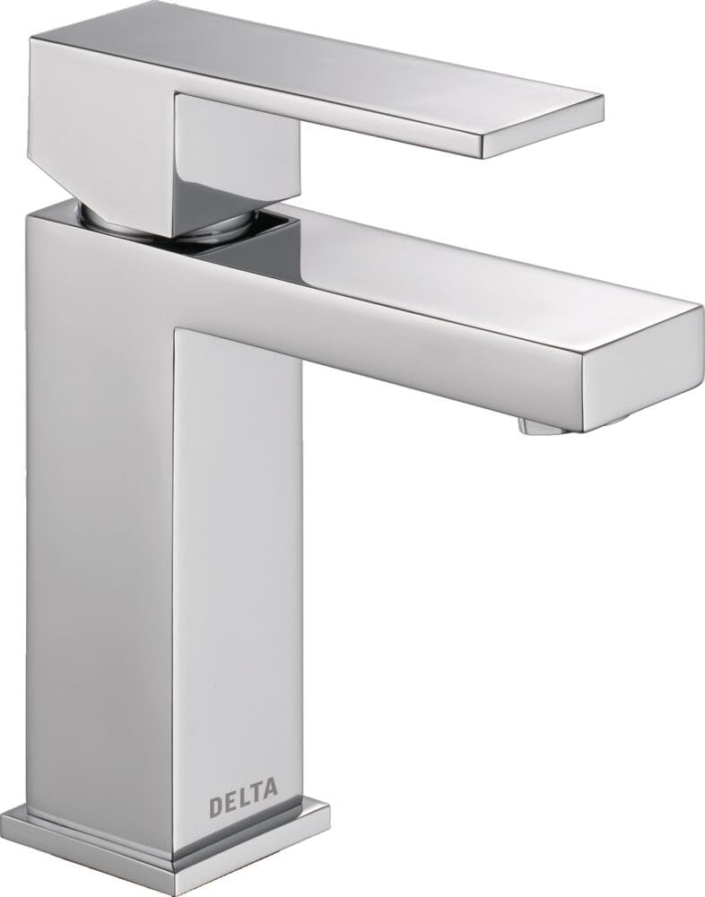 Delta Faucet 567LF-PP Modern Single Handle Bathroom Faucet, Chrome