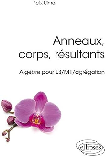 Download Anneaux, corps, résultants - Algèbre pour L3/M1/agrégation PDF