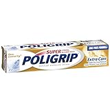 Super Poligrip Extra Care Denture Adhesive 2.2 Oz