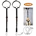 iBuddy Dog Seat Belt Car Headrest Restraint for Medium/Large Dogs, Adjustable Dog Seat Belt Harness for Car with Dual Safe Hook and Elastic Durable Nylon Dog Safety Belt for Vehicle