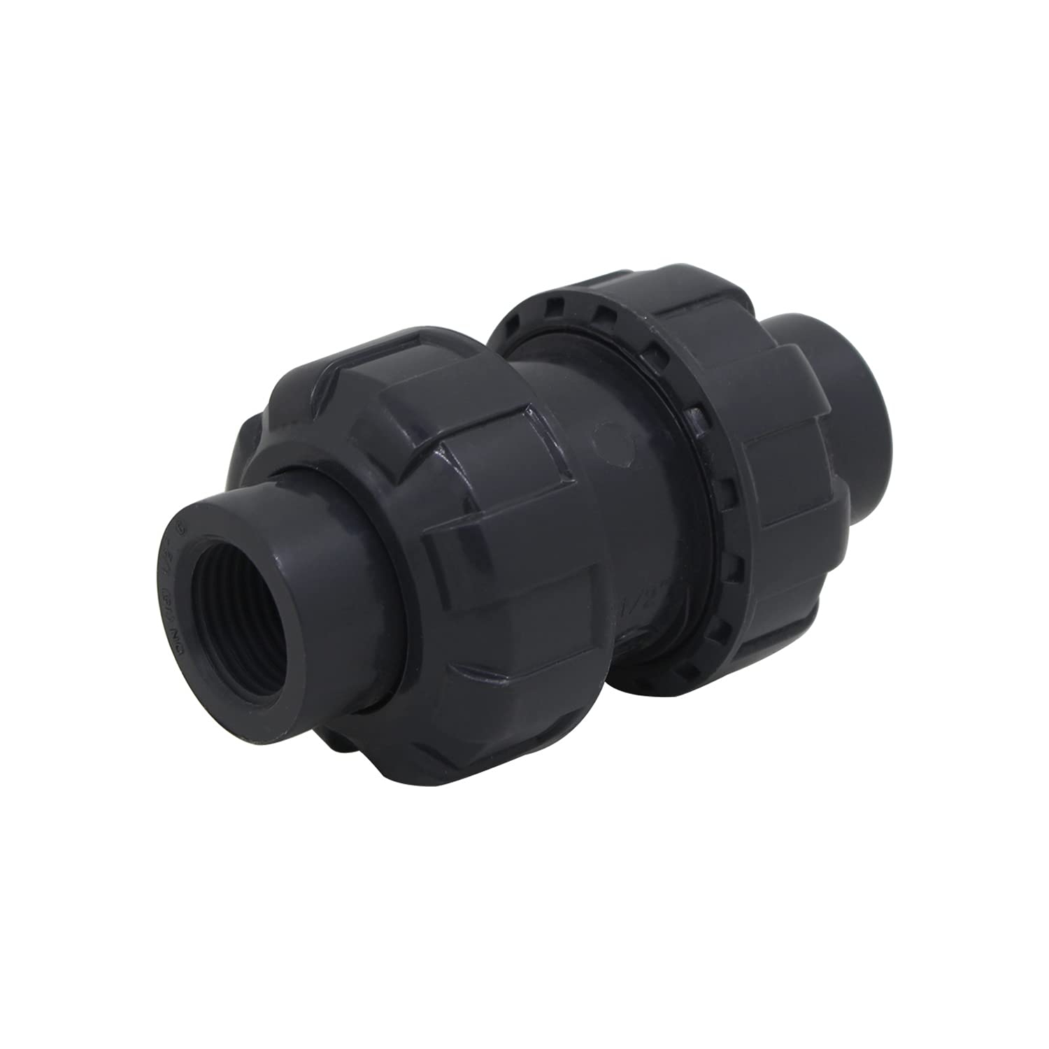 Ball Check Valve Threaded Pool PVC Non Return Valve 1/2" - 2" Anti Return one Way Check Valve