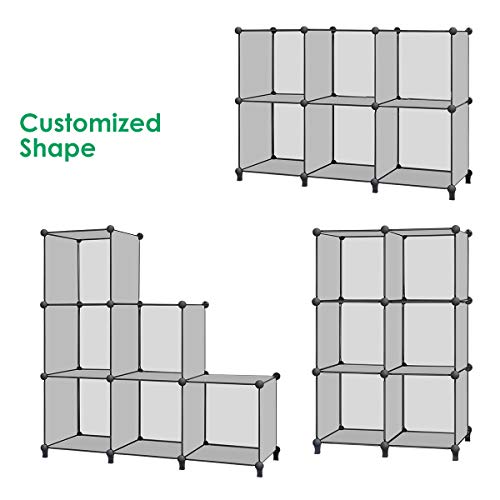 TomCare Cube Storage 6Cube Book Shelf Storage Shelves Closet Organizer
