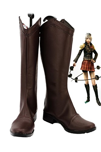 Final Fantasy Type-0 Seven Cosplay Shoes Boots Custom Made