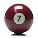 American Shifter 96052 Solid Dark Red 7 Ball Billiard Pool Shift Knob