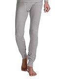 CYZ Men's Thermal Pants-Grey-M