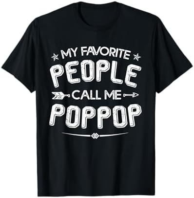 Amazon.com: #1 PopPop T Shirt - Number One Pop Pop Father's Day