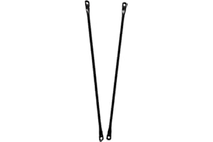 Timyrimy 33.5"/85cm Garden Swing Replacement Bars, Bronze Metal Round Rods for Hanging Swing Seat to Frame(2PCS/CTN)