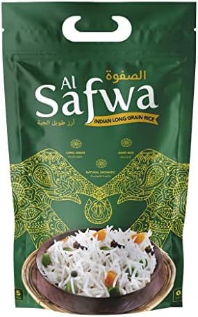 Al Safwa Indian Long Grain Rice 5kg price in UAE | Amazon UAE ...