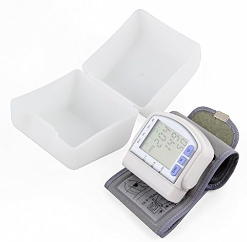 New Digital Home Automatic Wrist Blood Pressure Pulse Sphygmomanometer and Tonometer Monitor Heart Beat Meter