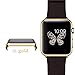 For Apple Watch accessories, Lucoo Fashion Sporting Goods soft comfortable Sports Ultra-Slim Electroplate PC Hard Case Cover For Apple Watch Series 1 38mm (Gold)