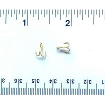 Gerry's Tackle 3X Strong Bronze Treble Hooks - Size 18, Pack Of 50, Chemically Sharpened - View #5