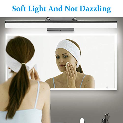 LEDMO Modern LED Bathroom Vanity Lights Retractable Cool White 6000K