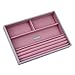 15% Off Stackers | Jewelry Box | Classic Dove Gray & Antique Rose Pink Ring & Bracelet Stacker