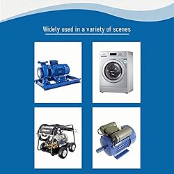 FOCMKEAS CBB60 Run Capacitor 450V AC 2 Wires
