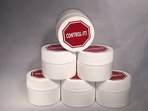 Control-It Stop Thumb Sucking & Nail Biting Cream (6-Pack) All-Natural, Kid-Safe Deterrent | Gentle on Skin, Teeth, Fingers | Bitter Taste, Easy-to-Apply Formula