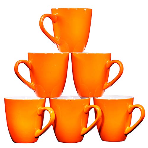 Coffee Mug Set Set Of 6 Largesized 16 Ounce Ceramic Coffee Mugs