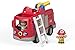Fisher-Price Little People Fire Truck Toy with Lights Sounds and 2 Figures, Toddler Toy for Pretend Play