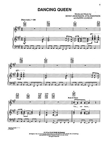 Play the Songs That Inspired Mamma MIA!: Vocal Selections: Piano/Vocal/Chords - Image 5