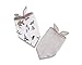 Little Unicorn Cotton Bandana Bib 2 Pack - Forest Friends