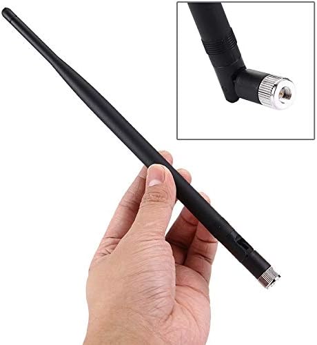 Sevenplusone Light and beautiful, easy to carry. 9DBi SMA Male 1.2GHZ Antenna(Black),Easy to install (Color : Black)