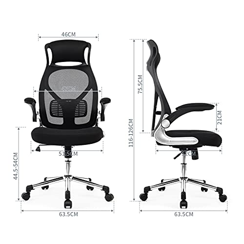 IWMH Office Chair Ergonomic Office Chair, High Back Mesh Computer Chair
