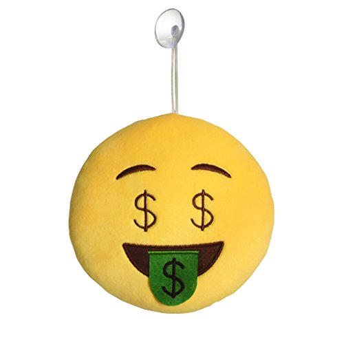 Magideal 6 Inch Cute Emo!   ji Emoticon Soft Stuffed Plush Toy Import It All - 