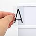 ITingjoy Free Combination Cinematic Light Box with Letters and LED Light A4 Size