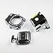 Xmax Racing Chrome Engine Cover Flywheel Cover Pull Starter for HPI Rovan KM Baja 5B 5T s