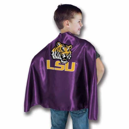NCAA LSU Tigers Purple Hero Cape