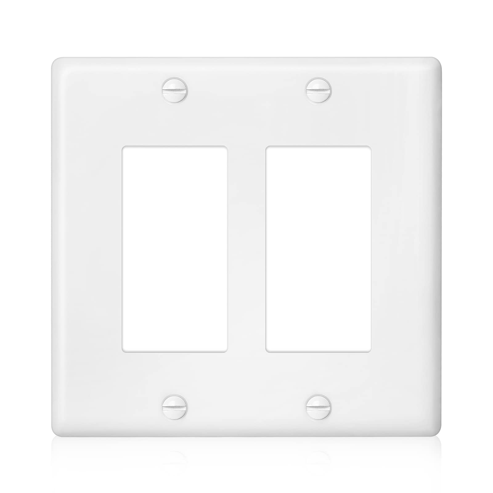 Decorator Wall Plate Double Gang Light Switch Plate