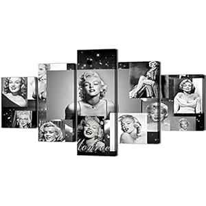 Amazon.com: Marilyn Monroe Wall Decor Vintage Painting on Canvas Retro