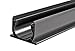 NDS 400 Spee-D Channel Drain, 4-3/4 in. Wide X 4 ft. Long, 4', Gray