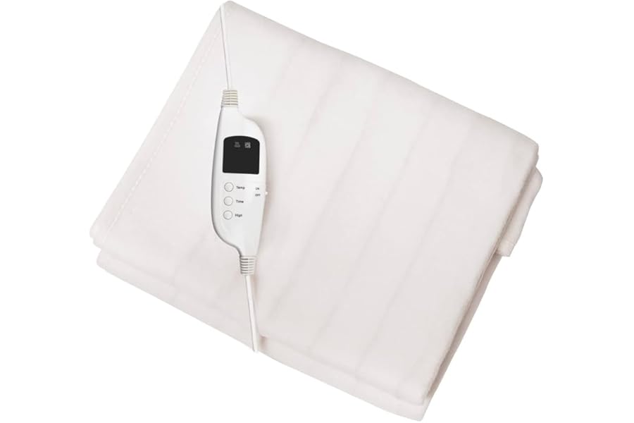 ForPro Professional Collection Fleece Massage Table Warmer, Extra Large 31″ x 72″ Heating Pad with 9 Heat Settings, Rapid Warming, LED Controller, 6′ Detachable Power Cord