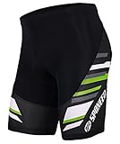Sponeed Bicycle Shorts for Men Cycle Tights Pants Padded Short