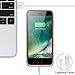 Battery Case for iPhone 8/7, 6000mAh Portable Rechargeable Battery Pack Charger Case for Apple iPhone 8 iPhone 7 [4.7 Inch] Extended Charging Case Protective Power Bank Backup Cover - Rose Gold