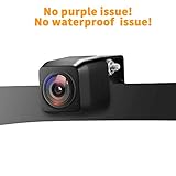 NATIKA Hidden License Plate Backup/Front View Camera, IP69K Waterproof Great Night Vision HD Wide View Angle Reverse Rear View Backup Camera for Cars Pickup Trucks SUV Jeep RV Van