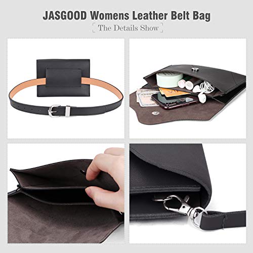 5 JASGOOD+Womens+Leather+Removable+Fashion