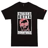 Trailer Park Boys Straight Outta Sunnyvale Bubbles T-shirt - Black (Large)