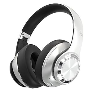 Picun Wireless Headphones Bluetooth Over Ear Headset, 80Hrs Playtime, Quick Charge, Backup Wired Mode, Foldable, Built…