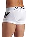 Emporio Armani Men's Eagle Trunk, White, Small