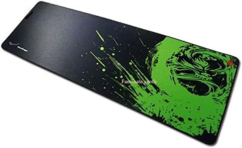 Fancinate Green Dragon Custom Extended Oblong/Rectangle Gaming Mousepad in 900mm300mm4mm for Dota FPS PC