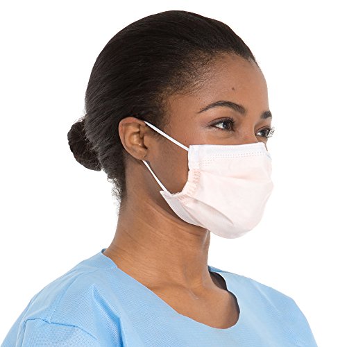 KimberlyClark Fluidshield Procedure Face Mask (47107), Level 3 Fluid