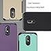 Moto G4 Play Case, OUBA [Dual Layer] [Anti-Drop] Hybrid Defender Shockproof Rugged Premium Protective Case Cover for Motorola Moto G4 Play - Purple