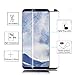 [2Pack] Galaxy S9 Tempered Glass Screen Protector, 3D Curved [Liquid Dispersion Tech] 9H Hardness,Easy Install for Samsung Galaxy S9 (2Pack-S9)