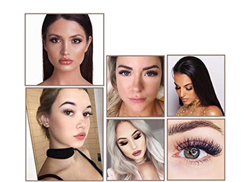 LUXILASH Magnetic Eyelash and Eyeliner Kit | Reusable Silk | Natural Look | Day and Night | No Glue | 6 Pieces | Ultra Soft