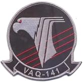 VAQ-141 Shadowhawks Squadron Patch &ndash; Sew On