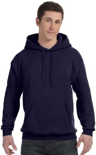 Hanes ComfortBlend EcoSmart Pullover Hoodie Sweatshirt - Medium,Navy